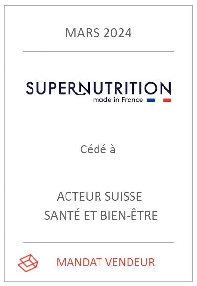 Cession du e-commerce de compléments alimentaires supernutrition.fr